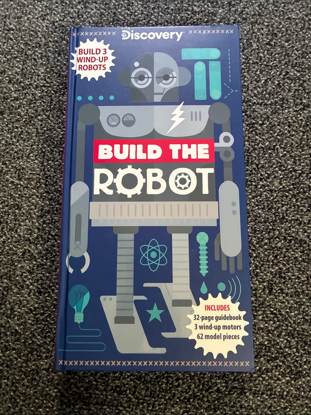 Discovery Build The Robot Kit - Navy, Teal & Gray